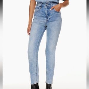 Denim Forum High-Rise Light Blue Jeans